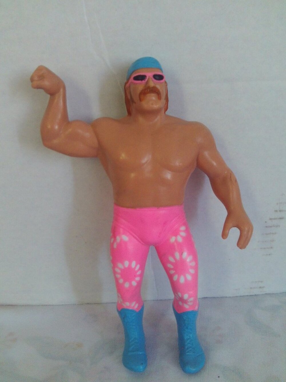 vintage Jesse "The Body" Ventura figure from WWF Wrestling, released by LJN